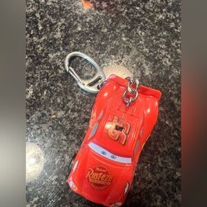 Red Lightning McQueen Keychain. Super nostalgic. Love Cars movies